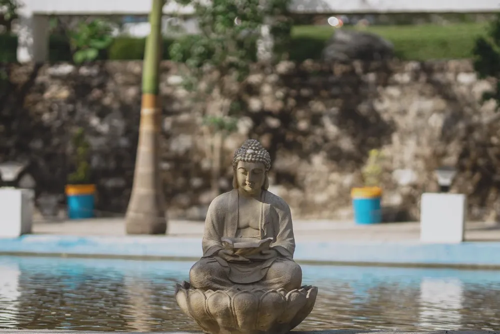 The green Adhiroha ashram campus in Upper Tapovan, Rishikesh — photo 11
