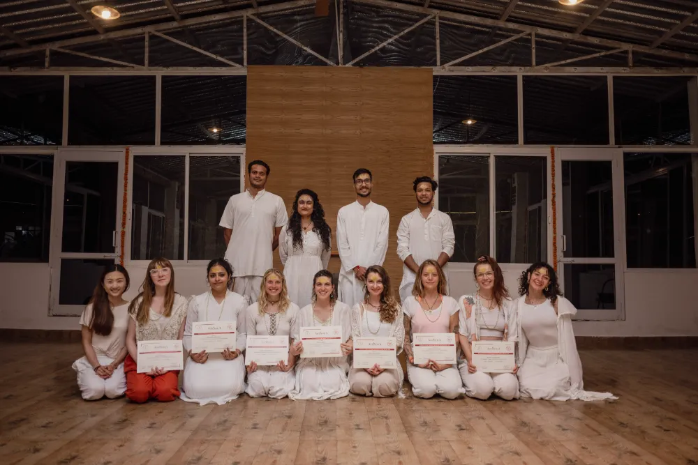 Graduation and certification day at Adhiroha yoga school — photo 18