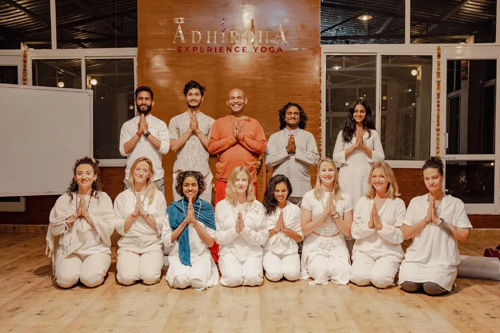 Graduation and certification day at Adhiroha yoga school — photo 27