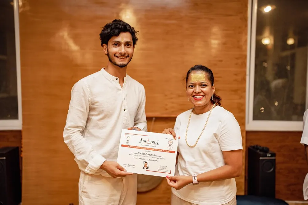 Graduation and certification day at Adhiroha yoga school — photo 45