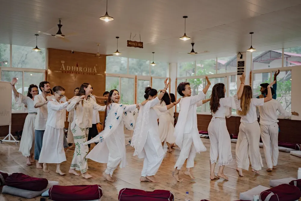 Graduation and certification day at Adhiroha yoga school — photo 81