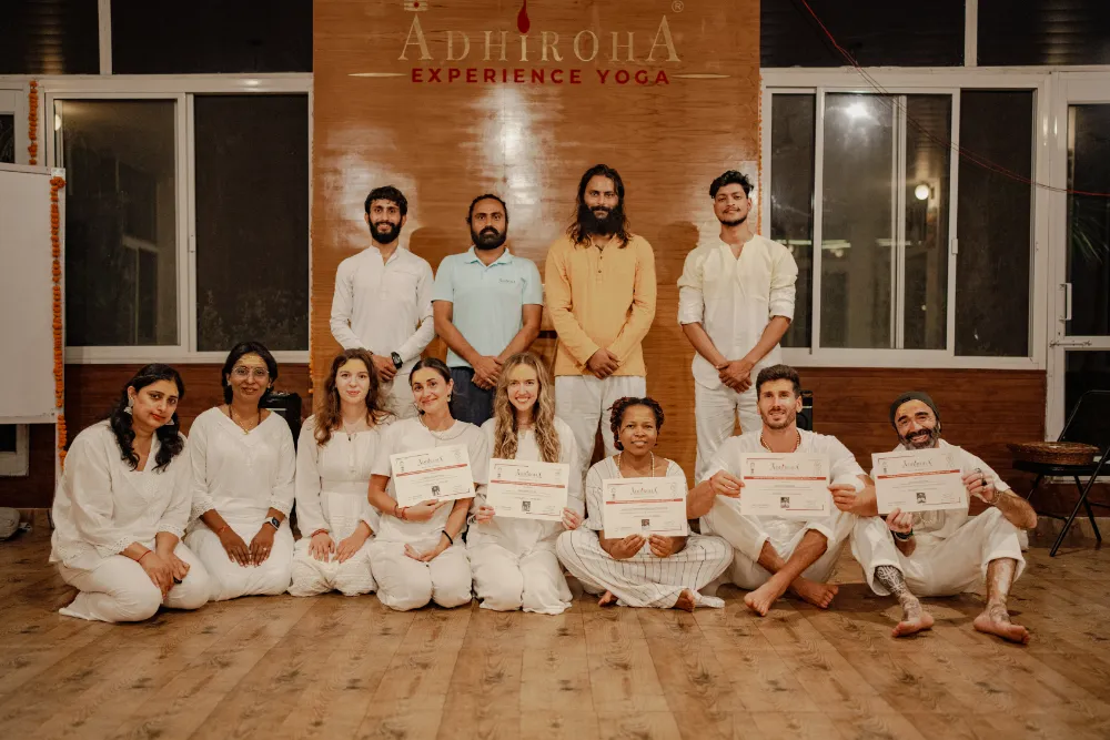 Graduation and certification day at Adhiroha yoga school — photo 105