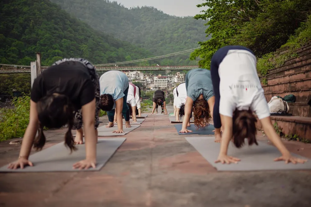 Student excursion around Rishikesh with Adhiroha yoga school — photo 87