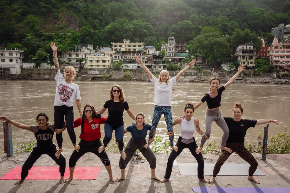 Student excursion around Rishikesh with Adhiroha yoga school — photo 103