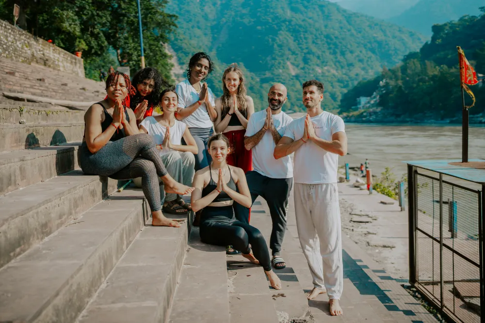 Student excursion around Rishikesh with Adhiroha yoga school — photo 141