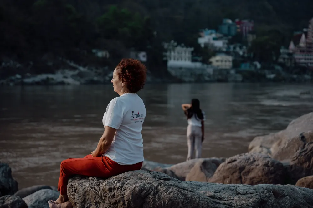Student excursion around Rishikesh with Adhiroha yoga school — photo 150