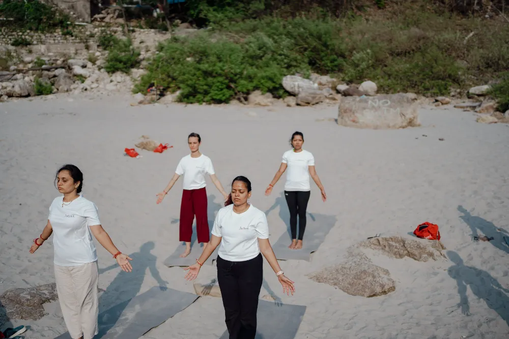 Student excursion around Rishikesh with Adhiroha yoga school — photo 155