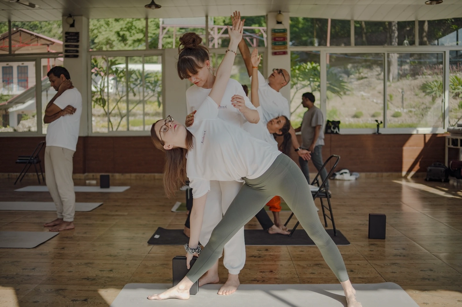 Advanced asana practice during the 300 hour yoga teacher training