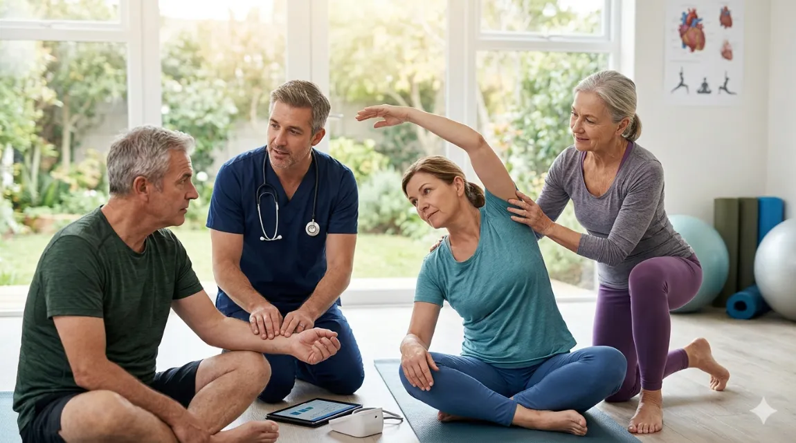 Limits of Yoga in Heart Disease: What Yoga Can Do — and Where It Must Stop