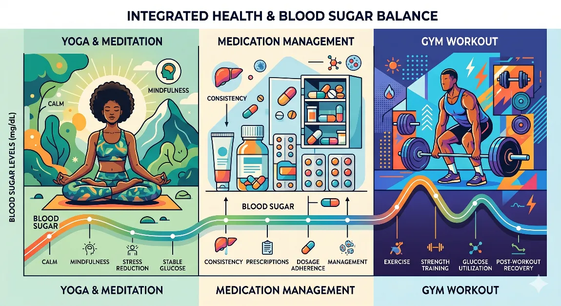 Yoga for Blood Sugar Control: How to Keep Your Glucose Levels Stable Naturally