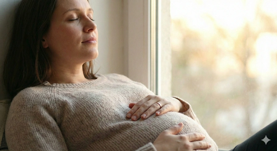 conscious pregnancy breathing technique and breath awareness