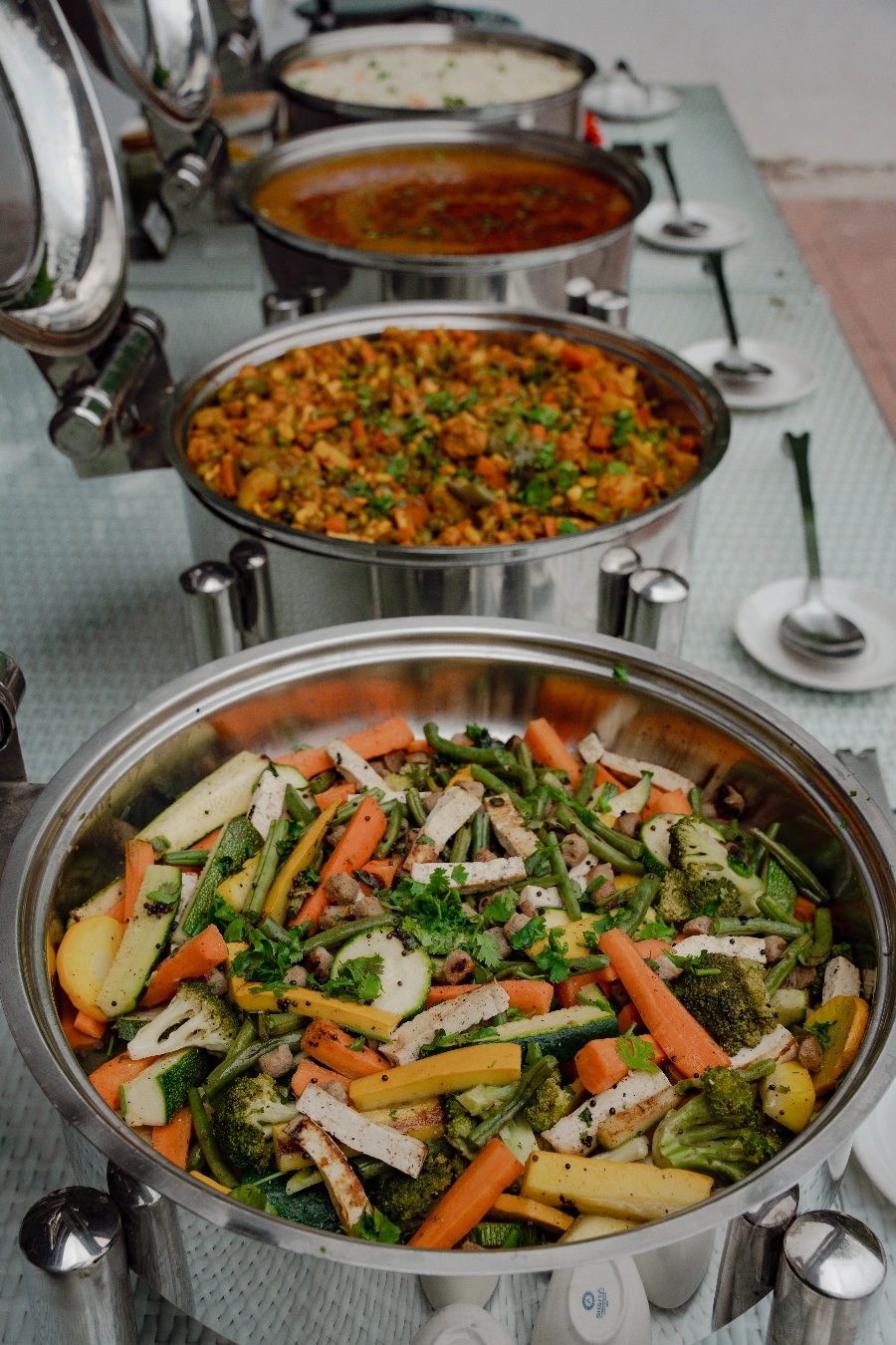 fresh sattvic ingredients for yoga nutrition