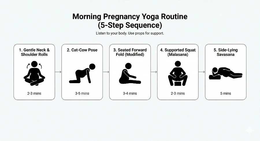pregnancy posture correction with shoulder rolls