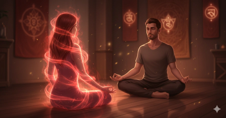 how to see and read a red aura