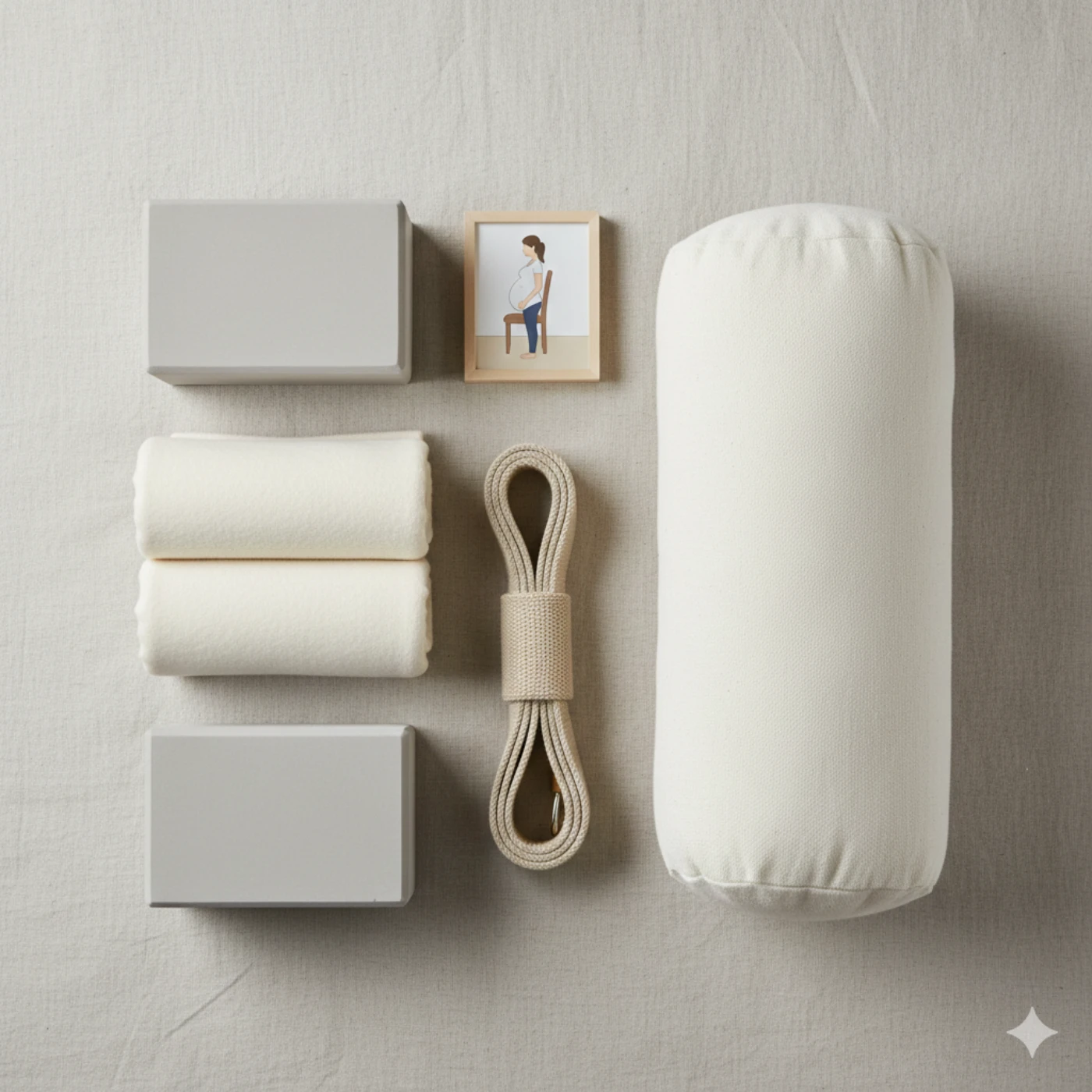 pregnancy yoga props for safe prenatal practice